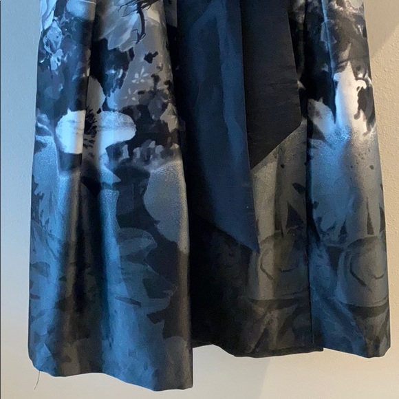 CB Black Floral Formal Dress - Picture 4 of 8